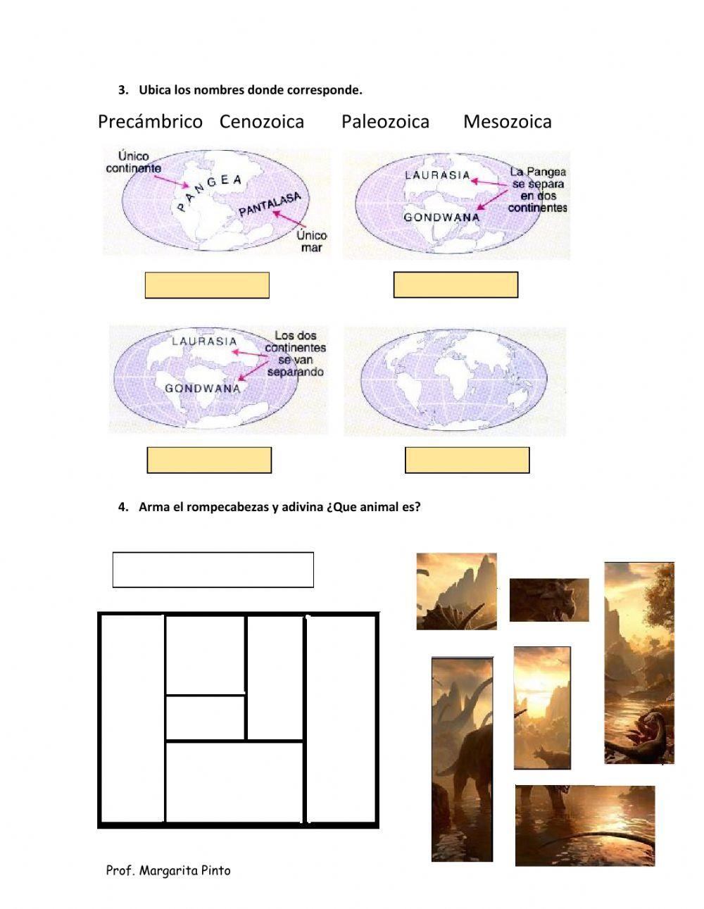 Eras geológicas de la tierra