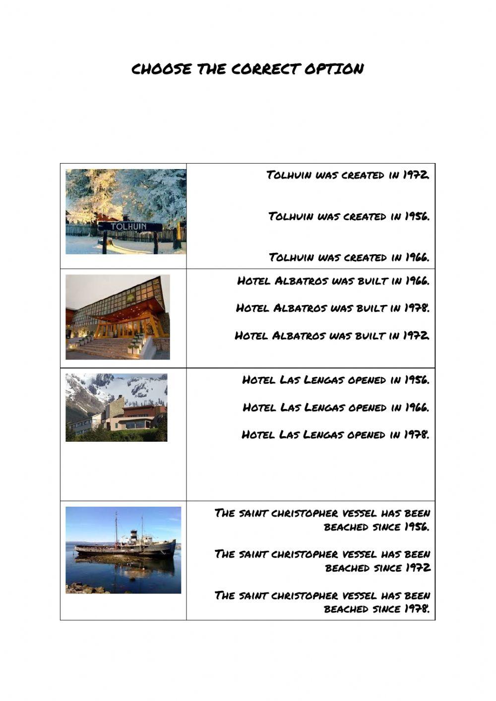 National Historical Monuments in TDF