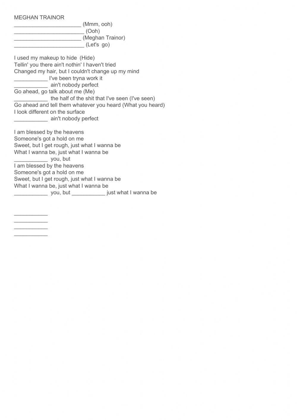 Greetings and to be Songs