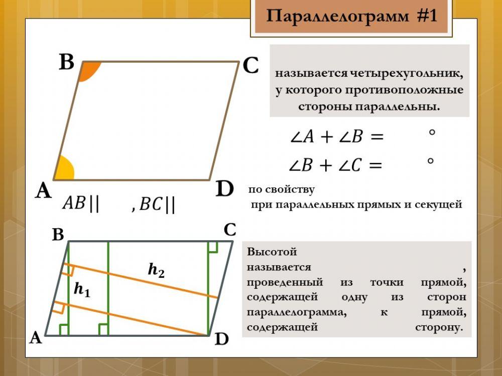 Параллелограмм 1