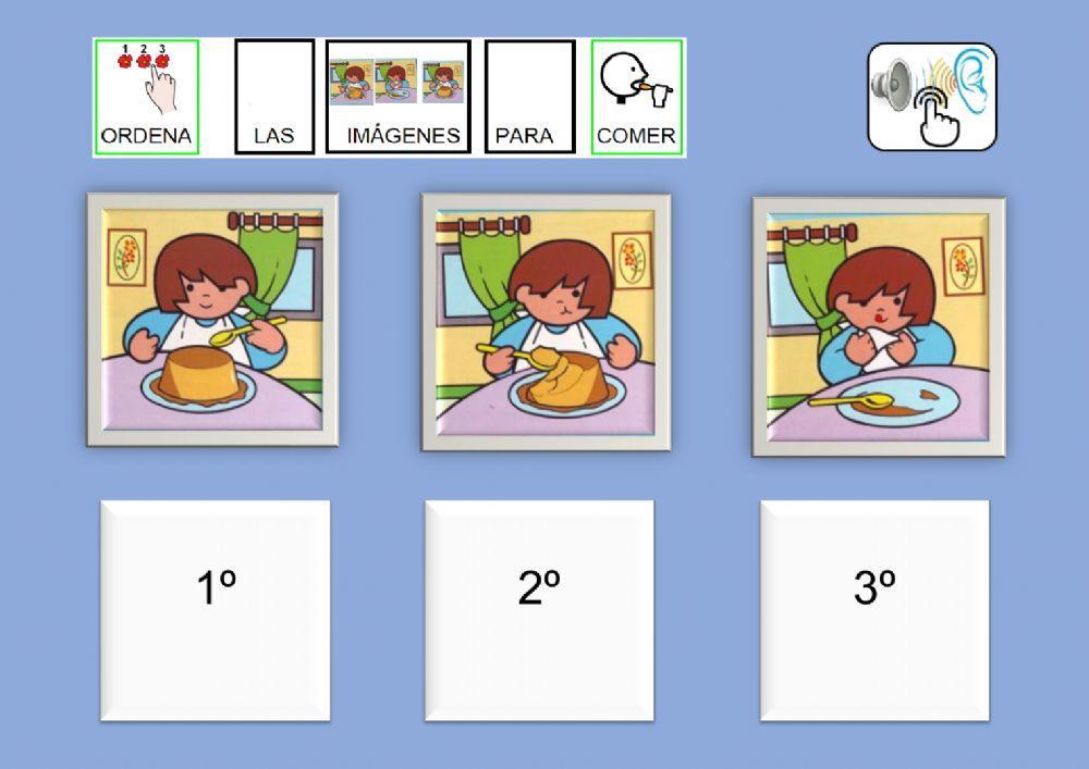 Ordenas las imágenes 3