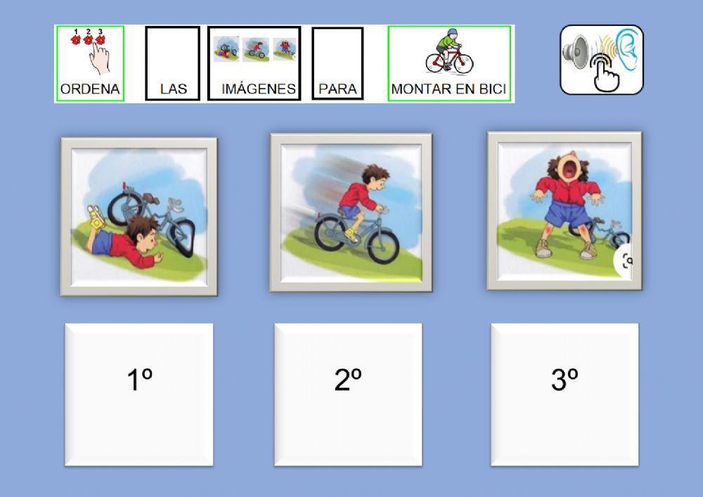 Ordenas las imágenes 3