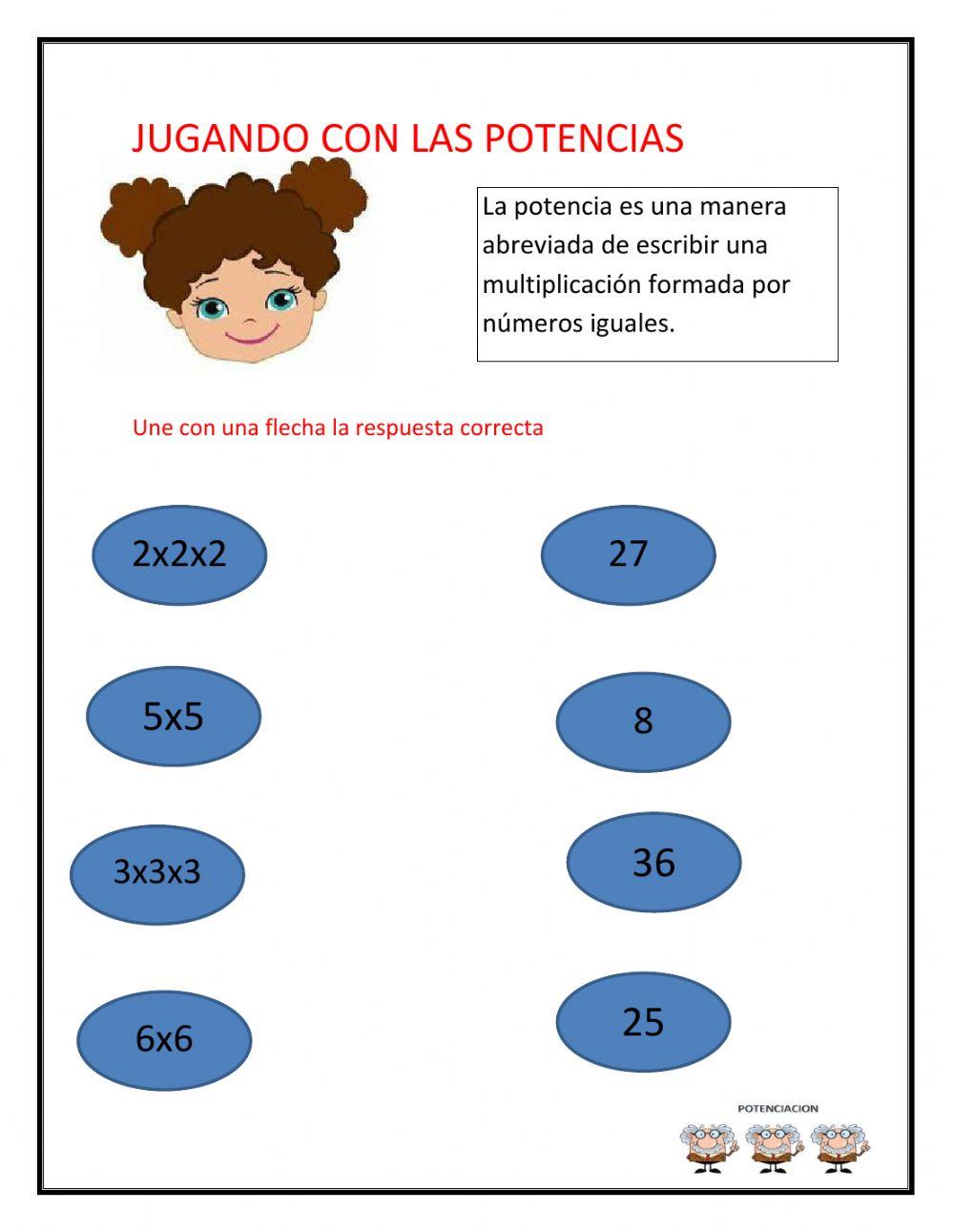 Jugando con las potencias
