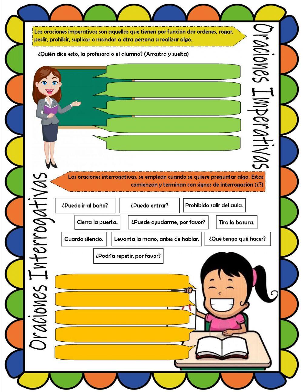 Interrogativas  imperactivas