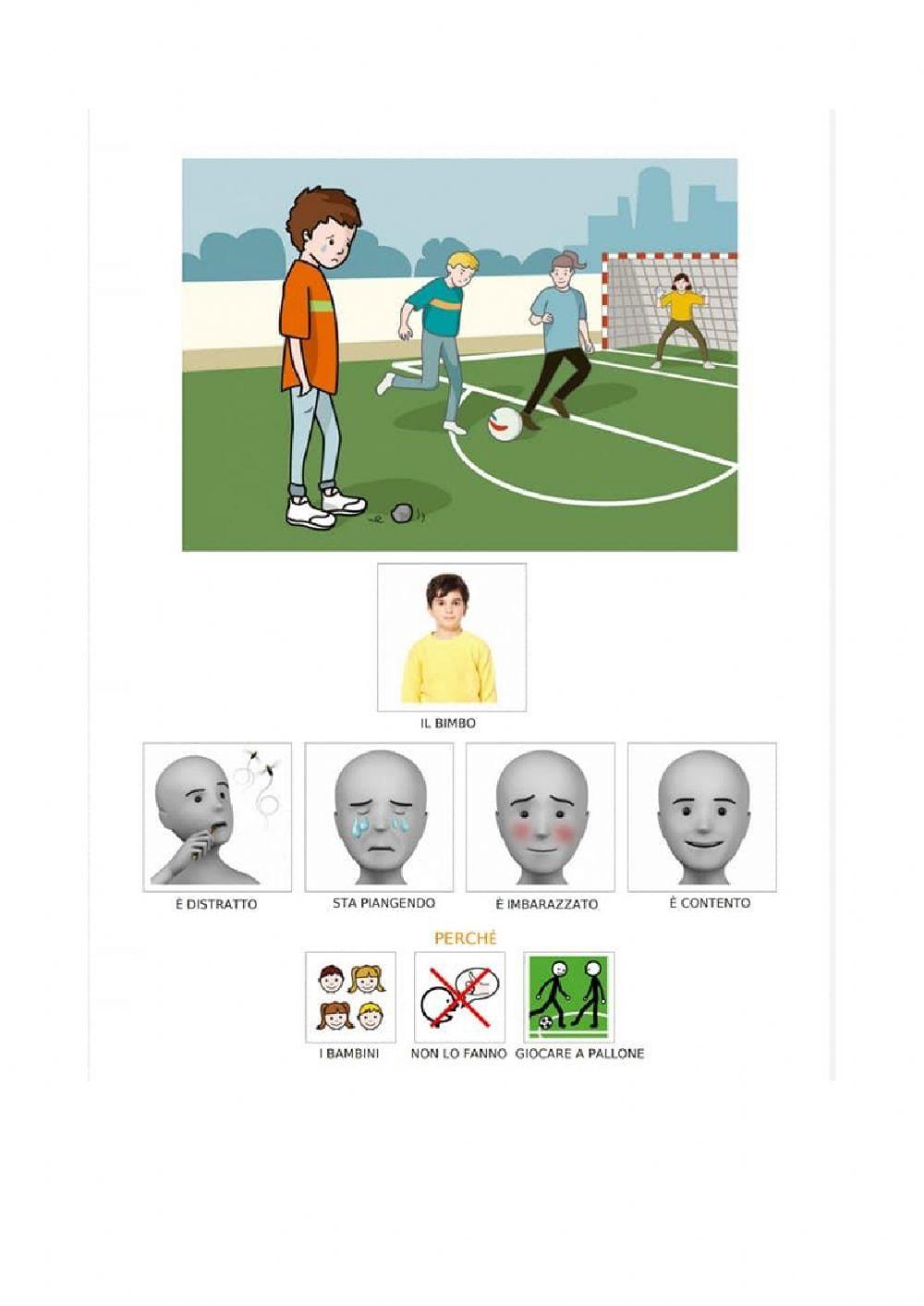 Esprimere e riconoscere le emozioni attraverso le immagini