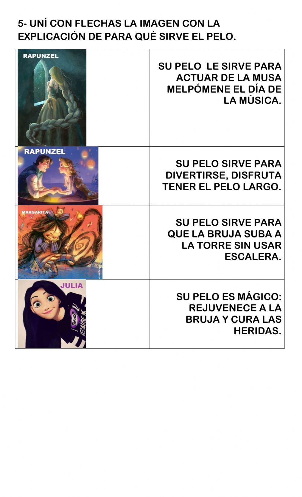 Cuentos con pelos largos