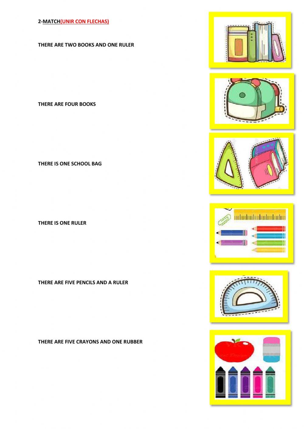 There is and there are