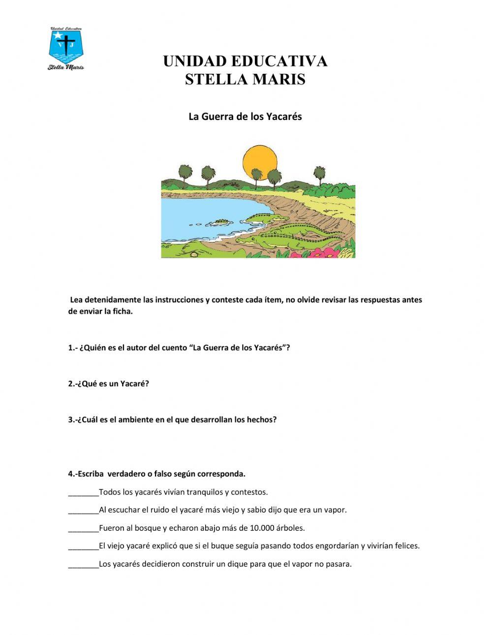 La guerra de los yacarés