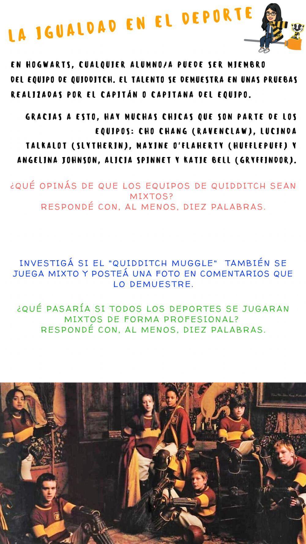 Igualdad en el deporte