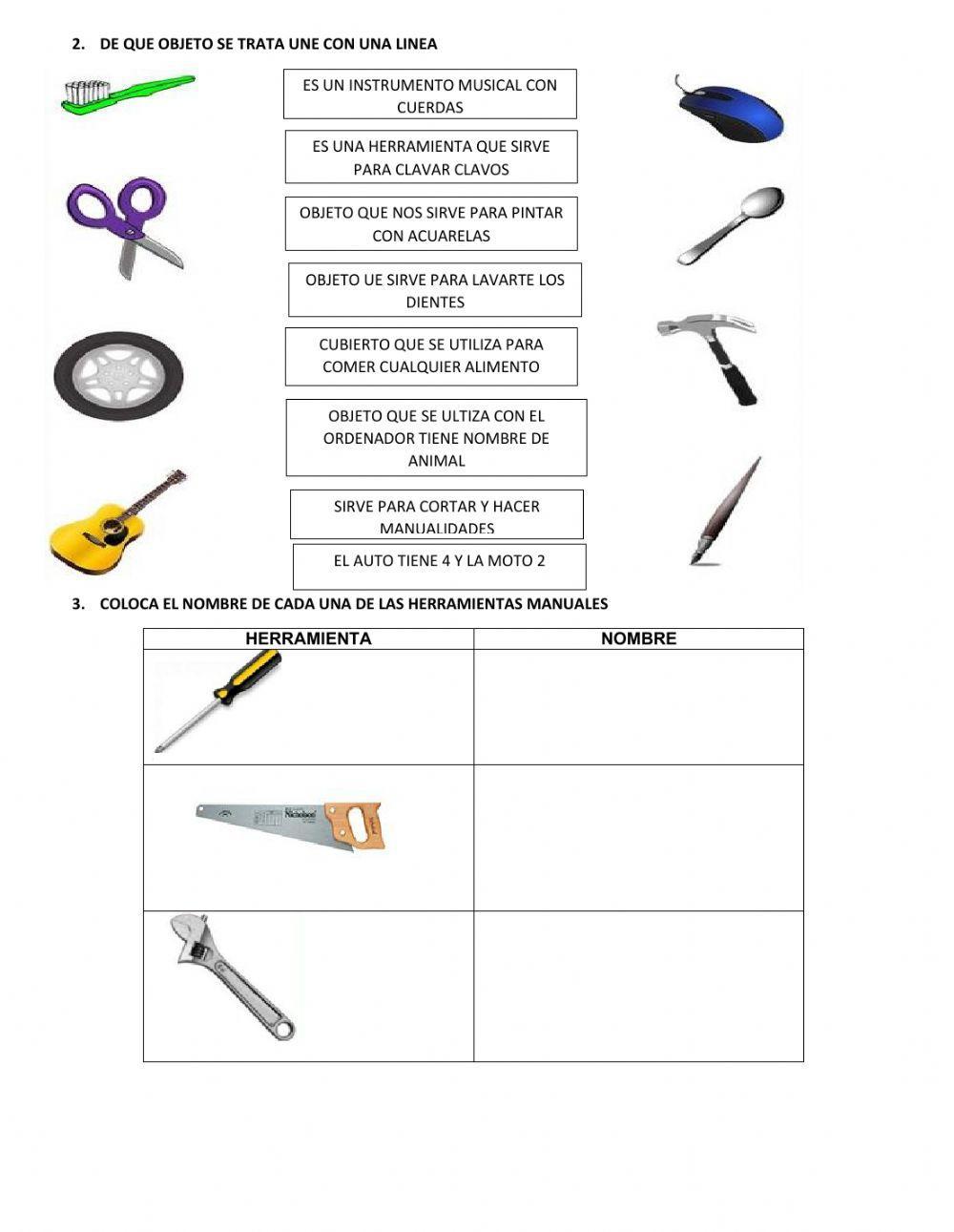 Las herramientas manuales