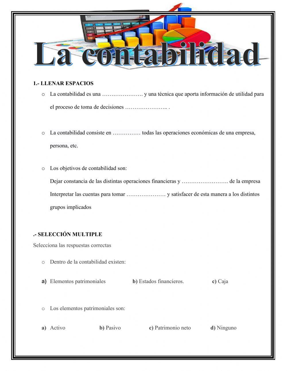 La contabilidad