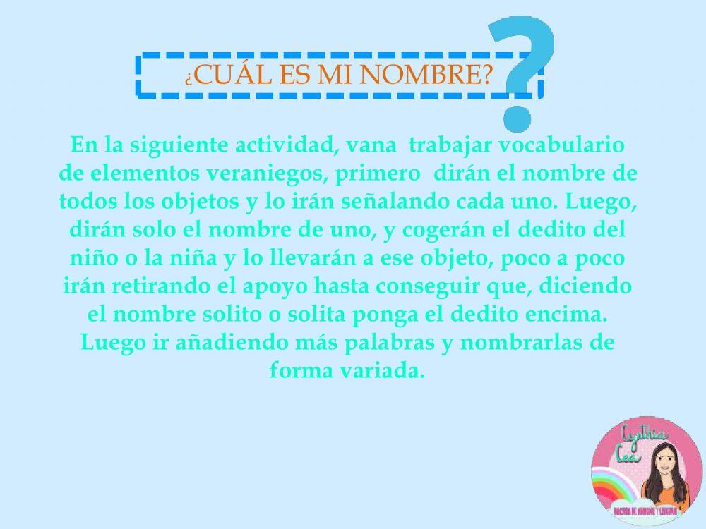 Actividades infantil