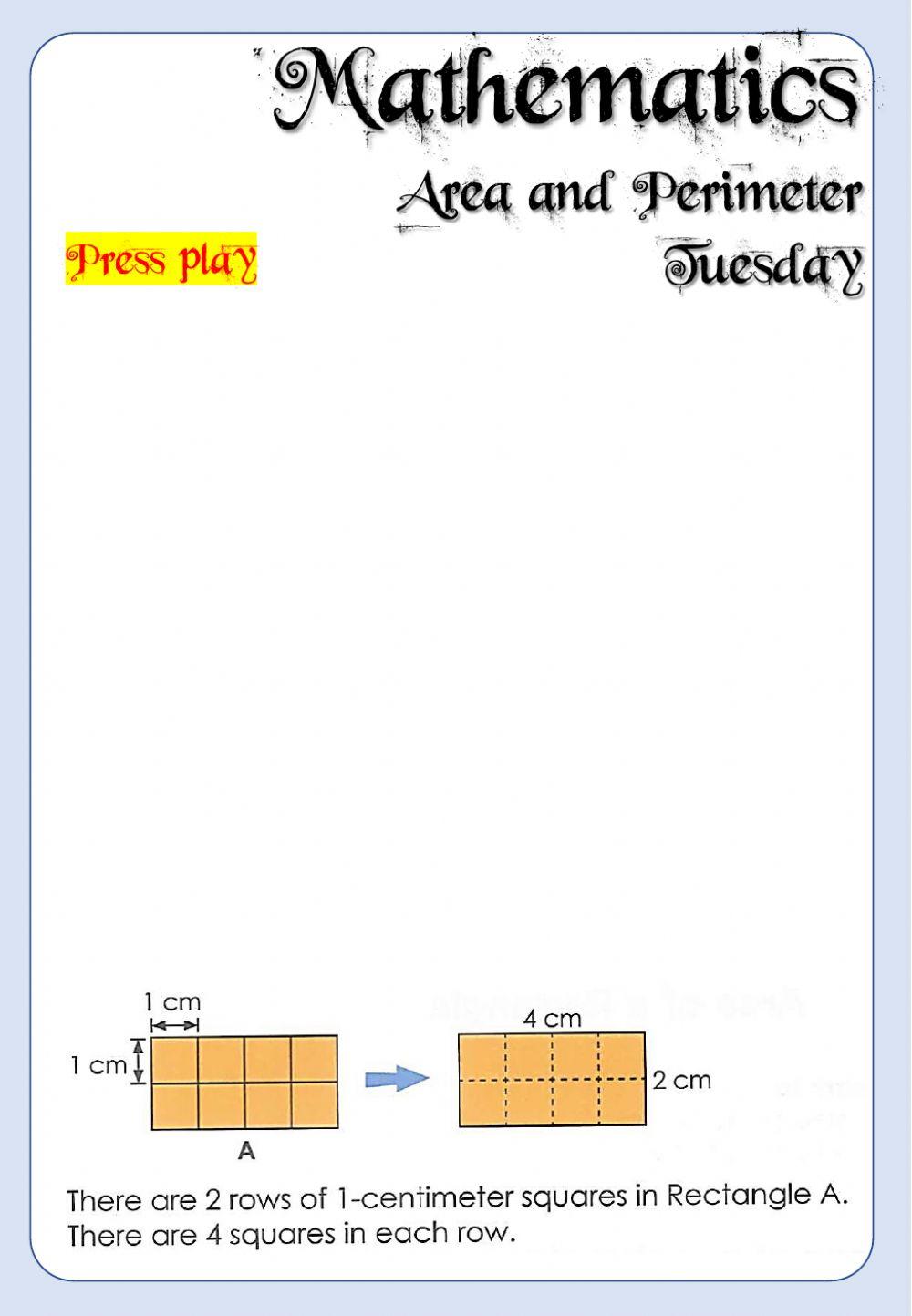 Week 20 - Tuesday - Math 6