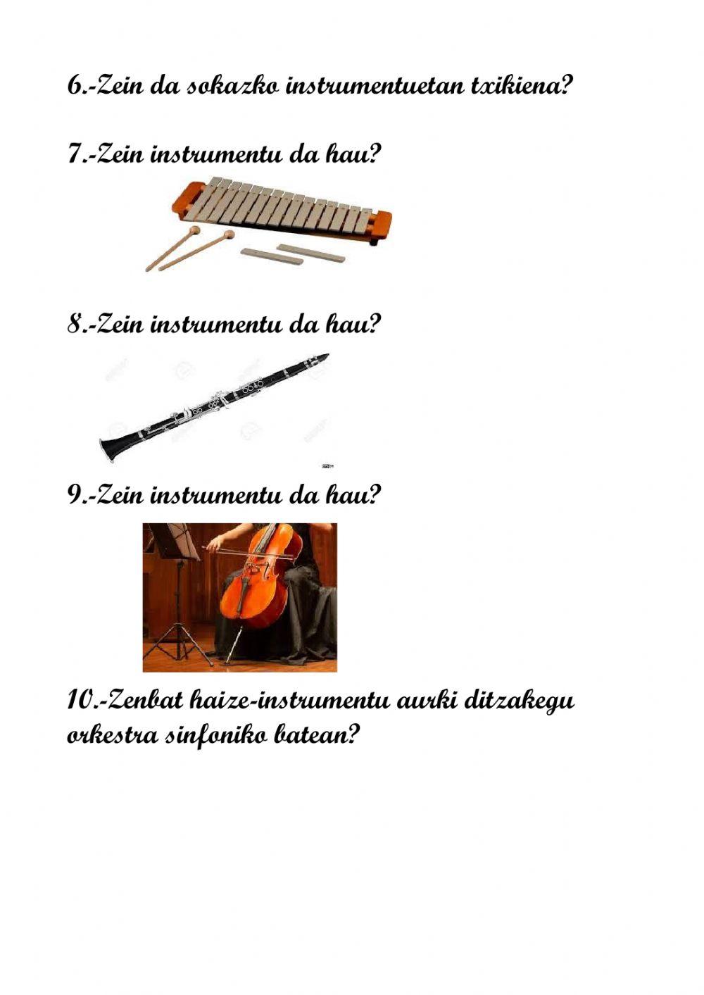 Orkestra Instrumentuak