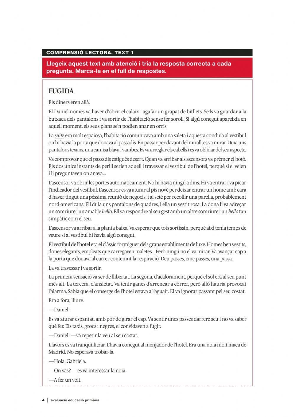 Comprensió lectora 19