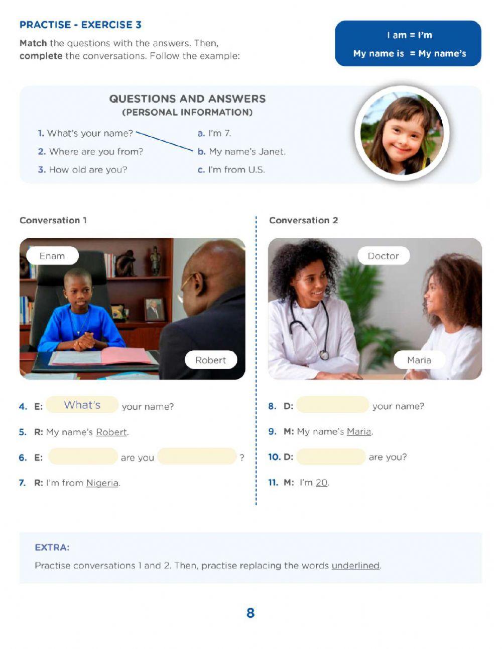 COVID-19, my family and me W-3 (Pre-A1)