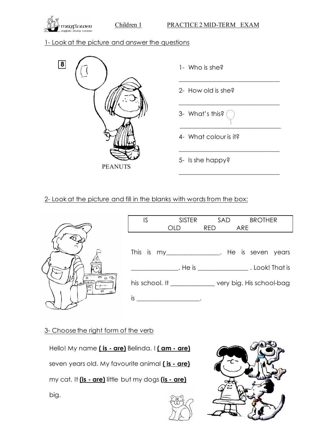 CHILDREN 1 - MID YEAR PRACTICE 2