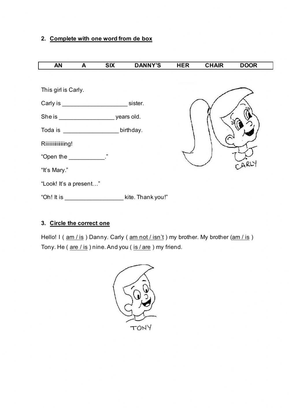 CHILDREN 1 - MID YEAR PRACTICE 3