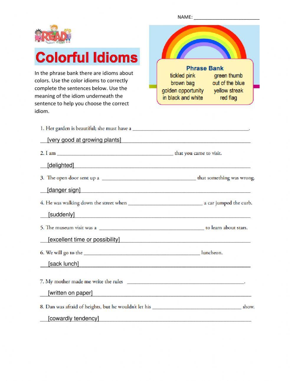 Colorful Idioms