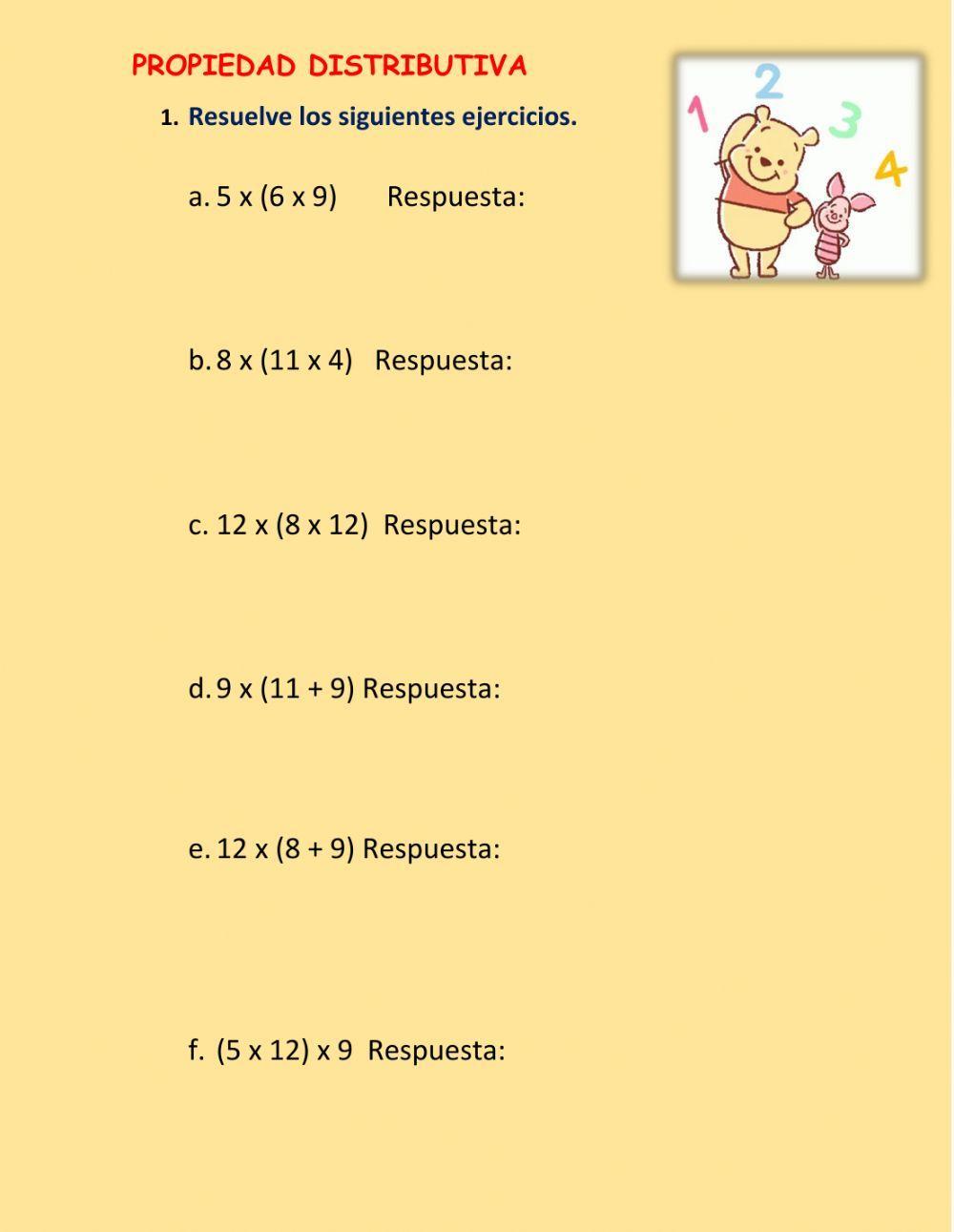 Propiedad distributiva