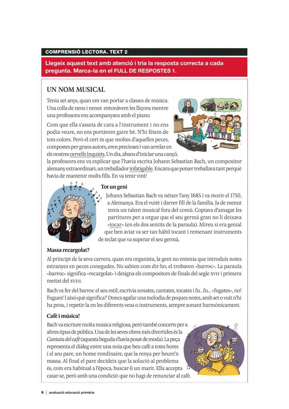 Comprensió lectora 22