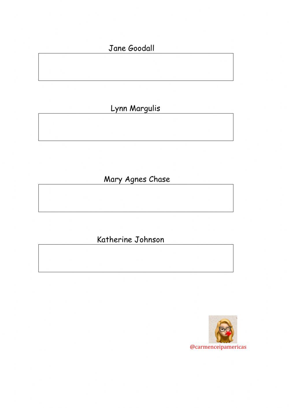 Mujeres Científicas