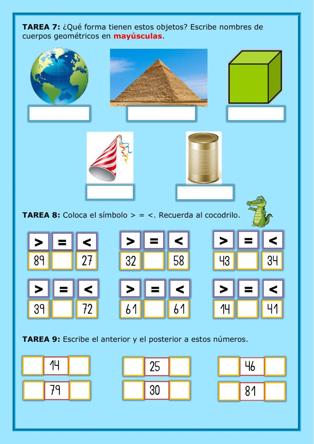 Prueba de matemáticas