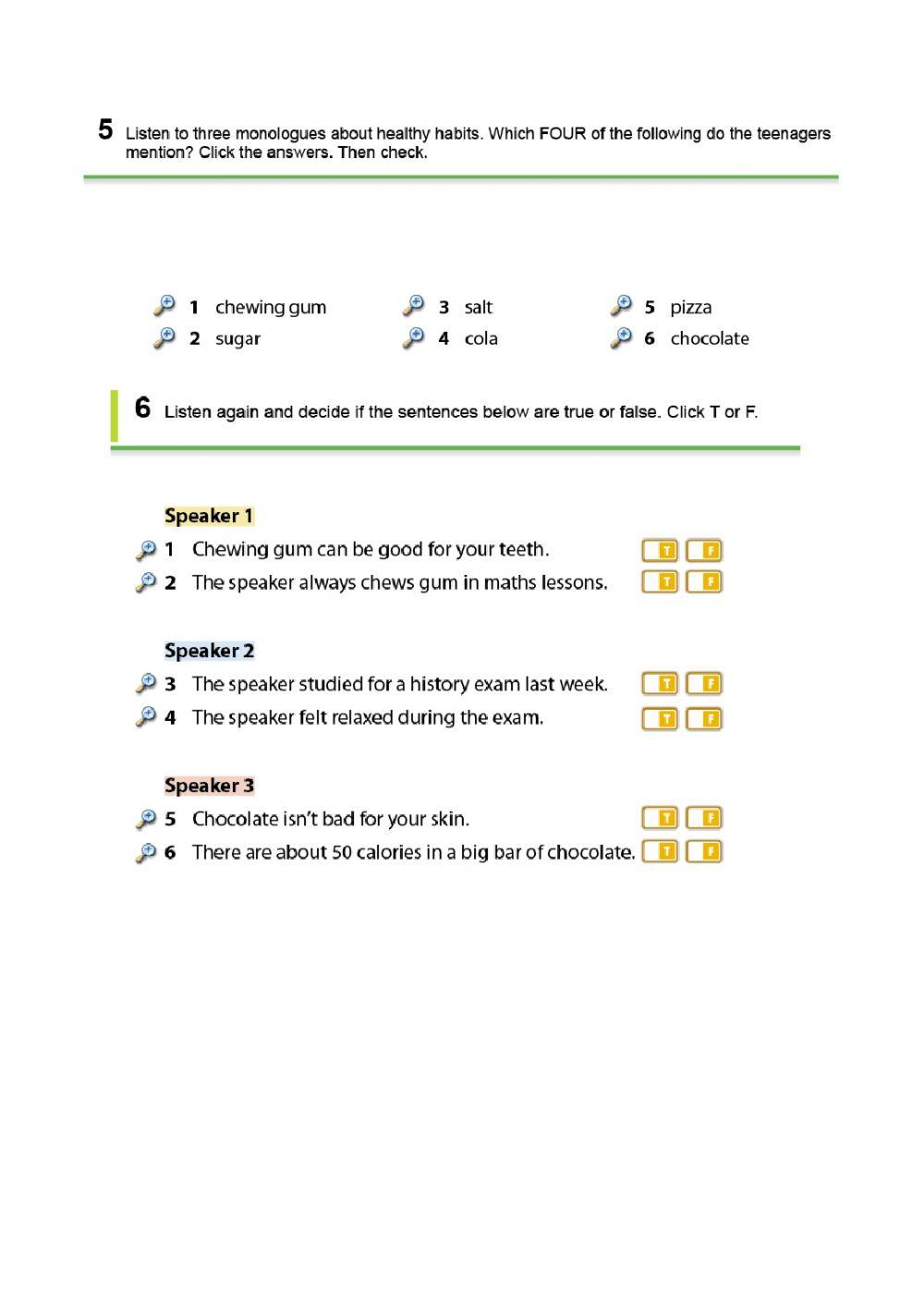 Page 103 exercise 5 and 6
