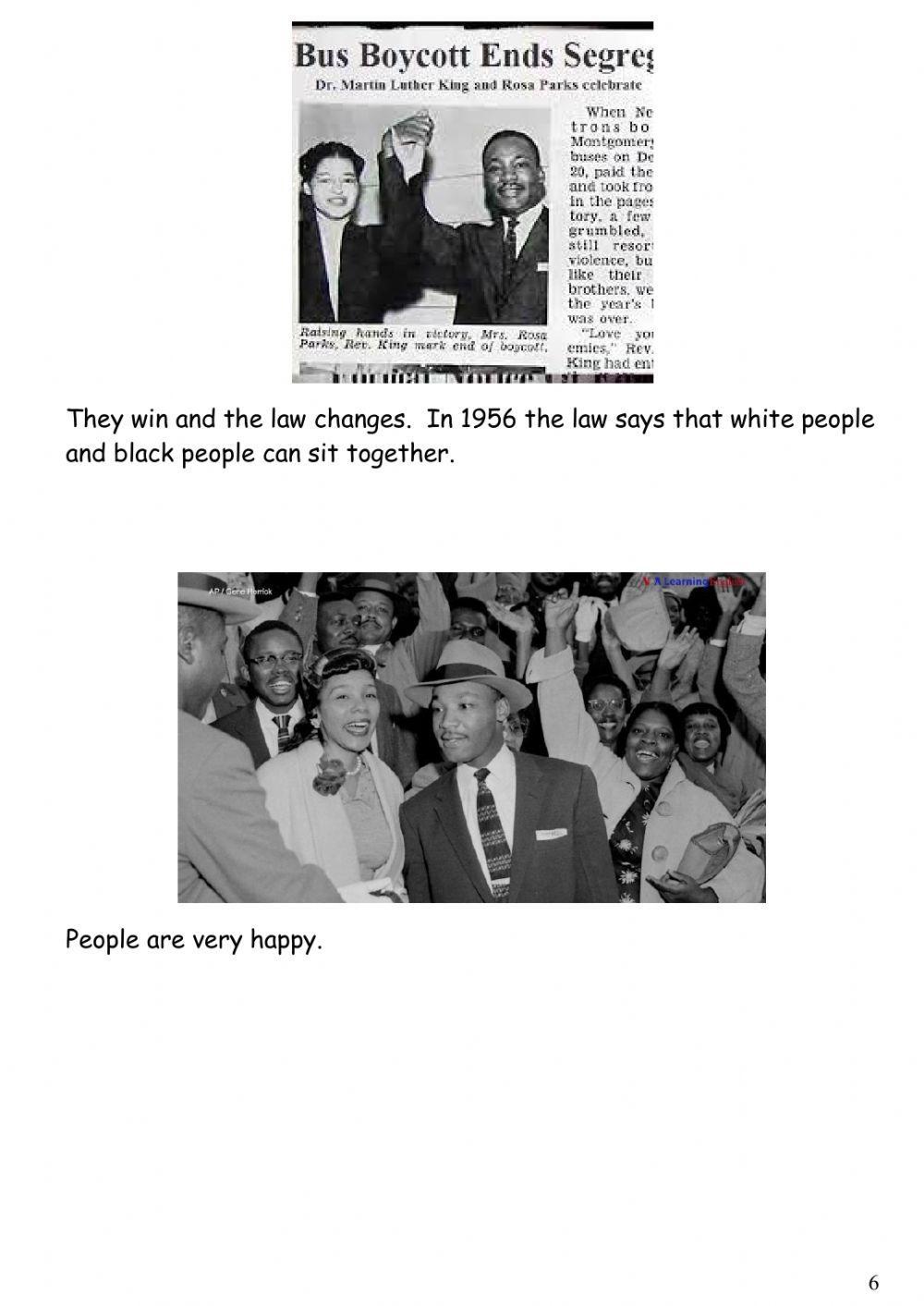 Rosa Parks story