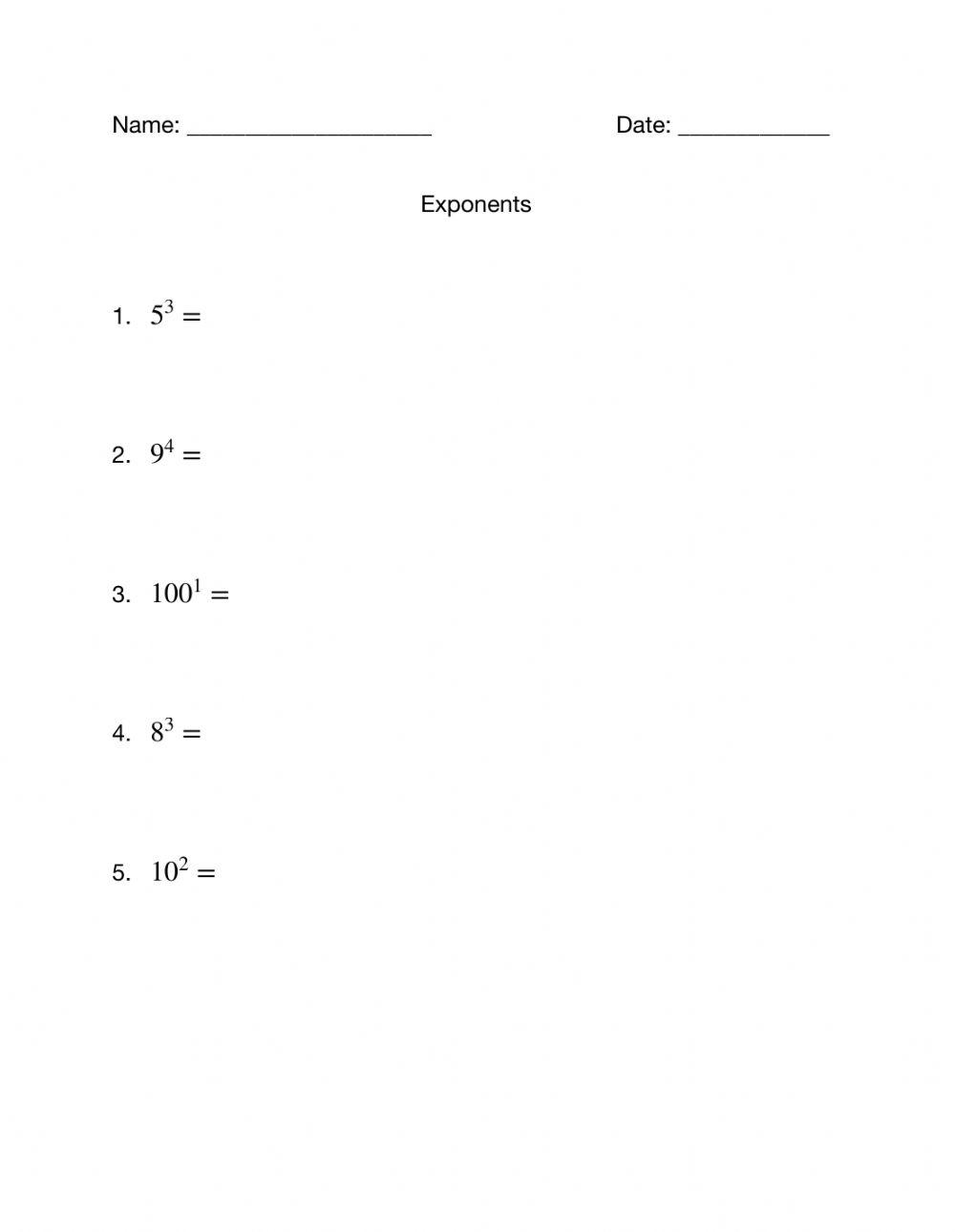 Exponents2