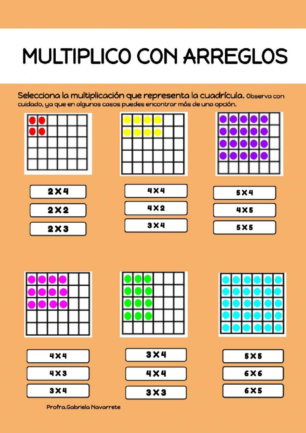 Multiplicar con arreglos