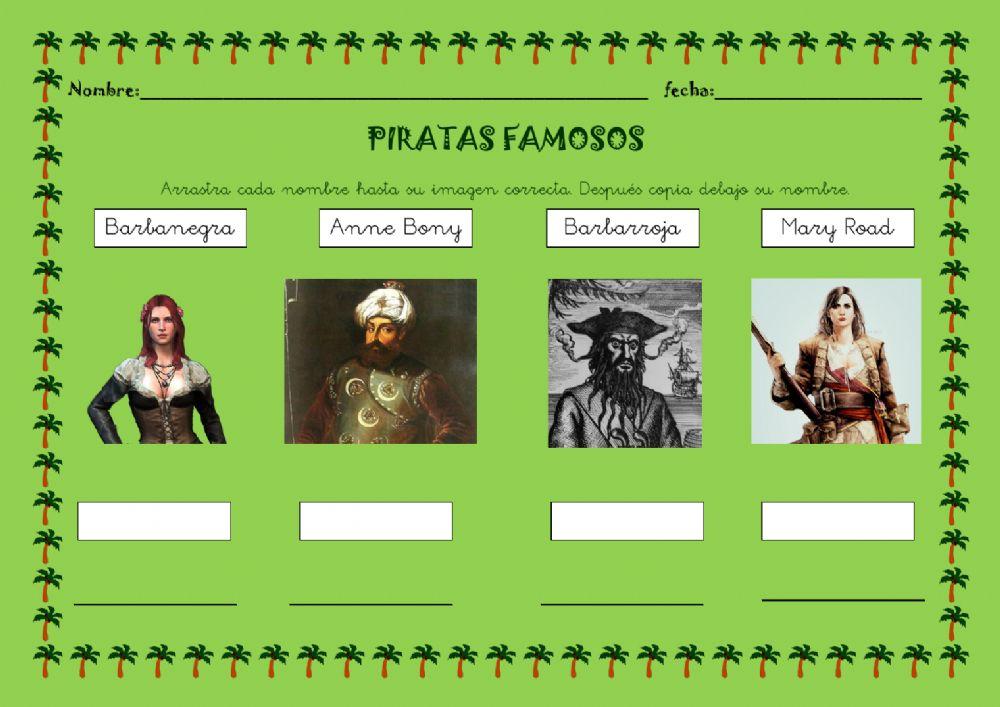 Piratas famosos