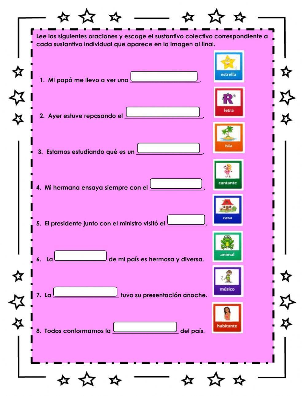 Sustantivos individuales y colectivos