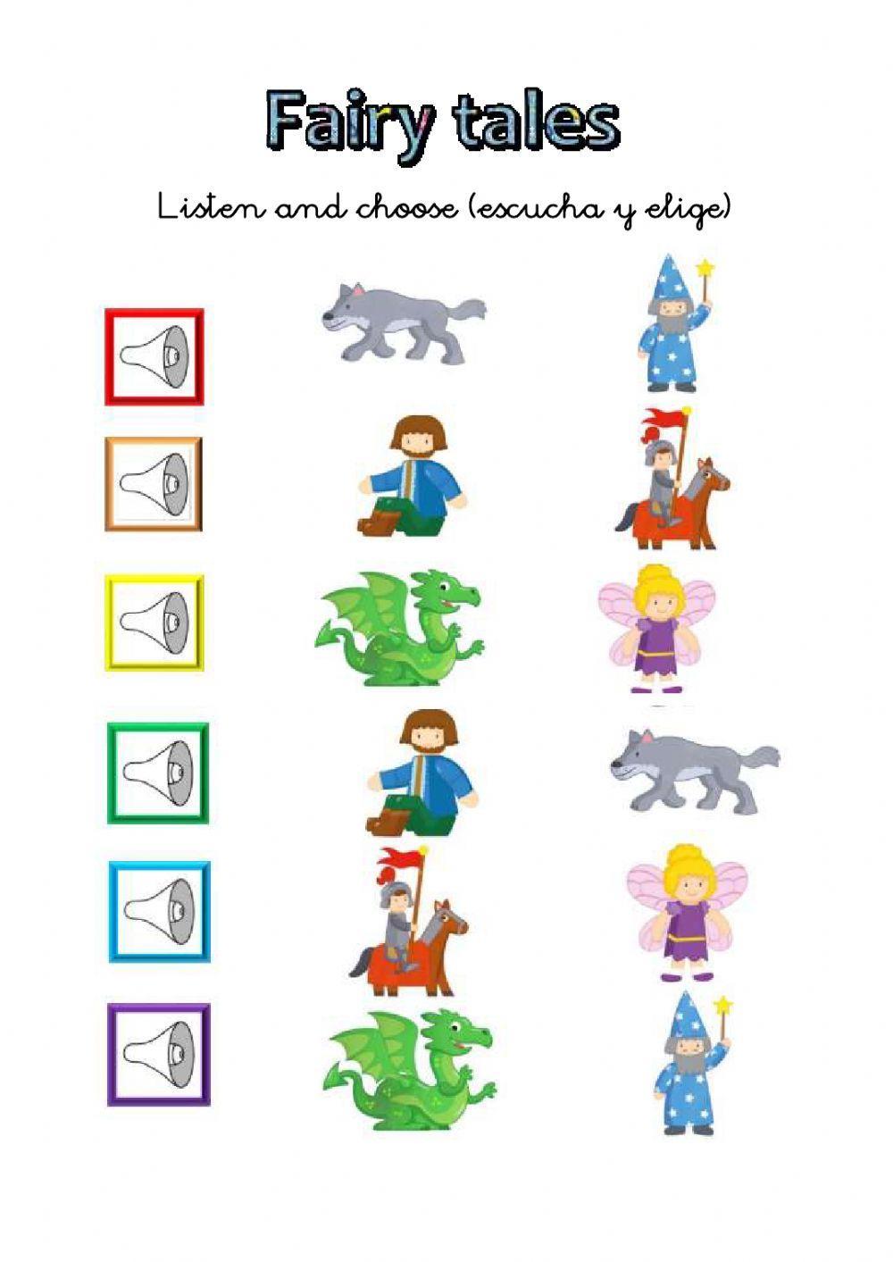 Fairy tale characters