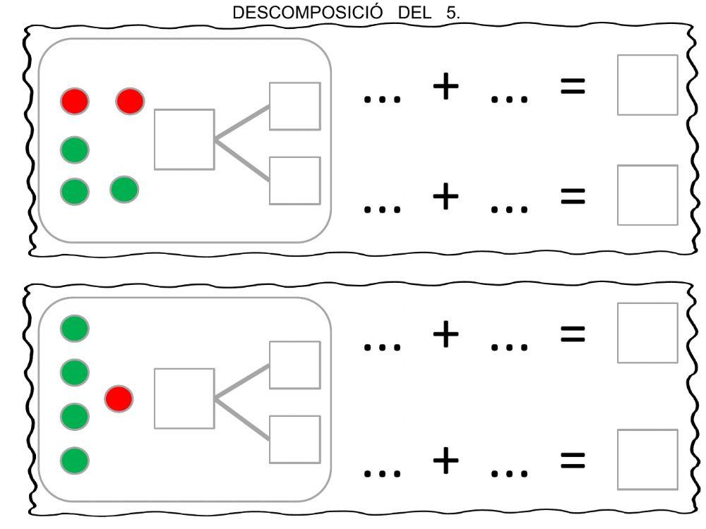 Descomposició del 5