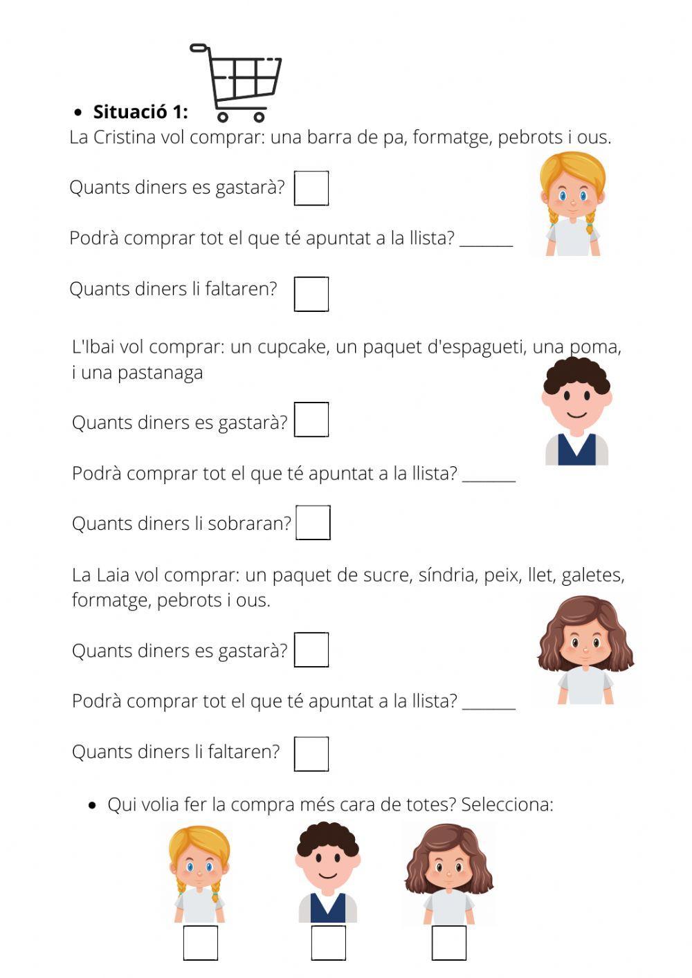 Situacions de compra