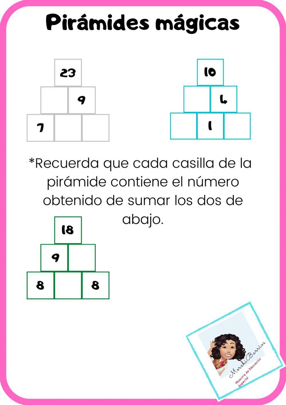 Pirámides mágicas Pirámides mágicas