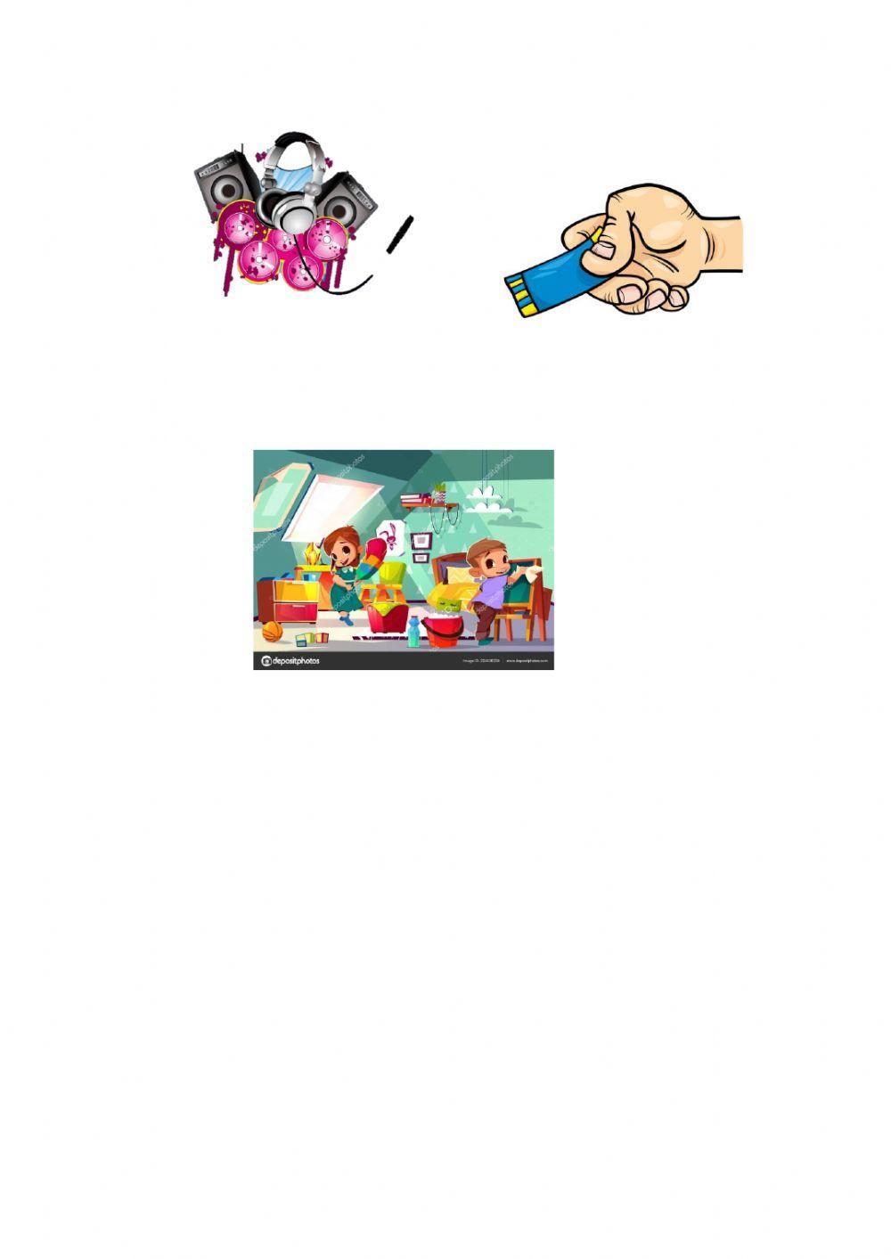 Activities to prepare a party