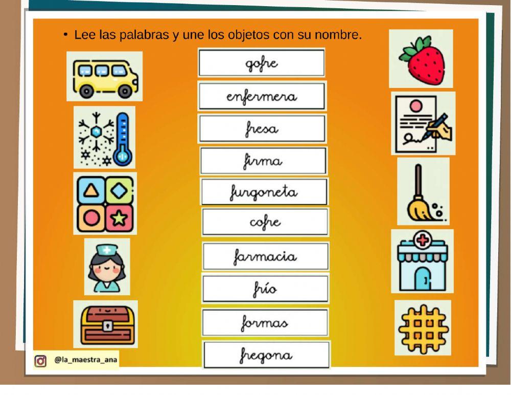 Sílabas trabadas FR