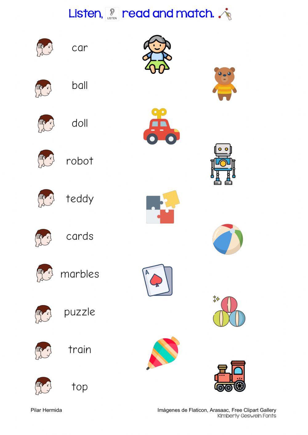 Vocabulary-TOYS