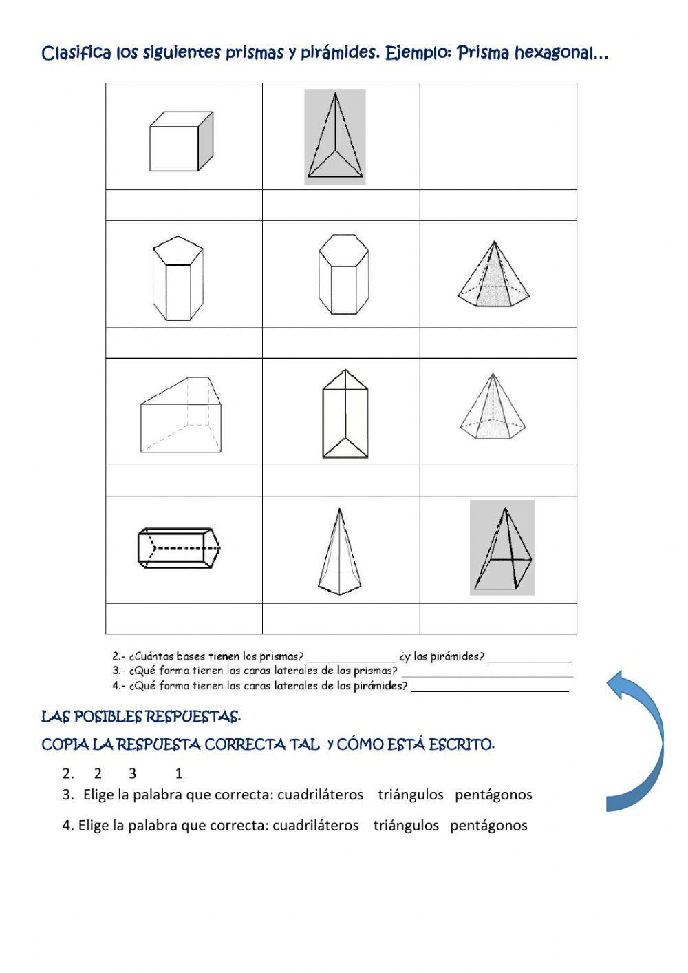 Cuerpos geométricos