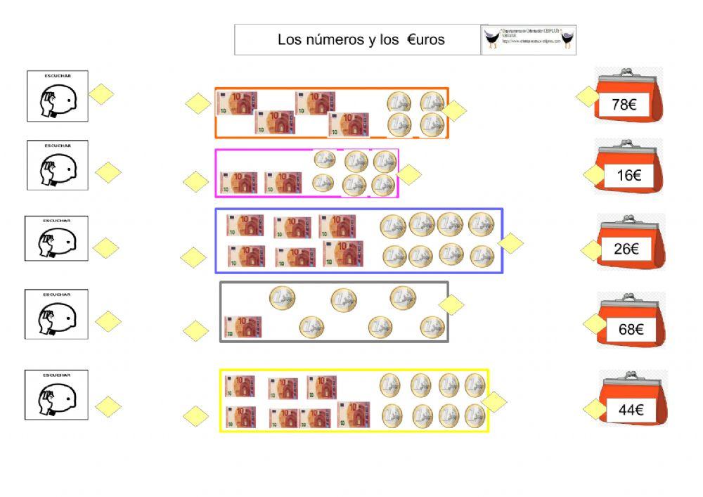 Números y euros Números y euros