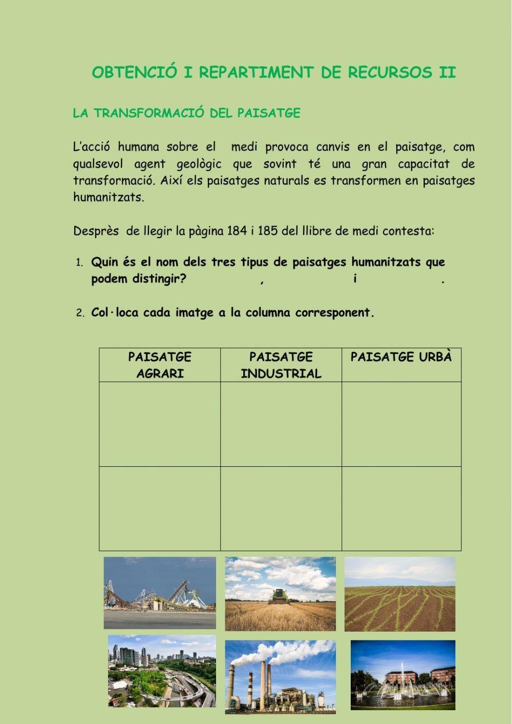 Preservació del medi