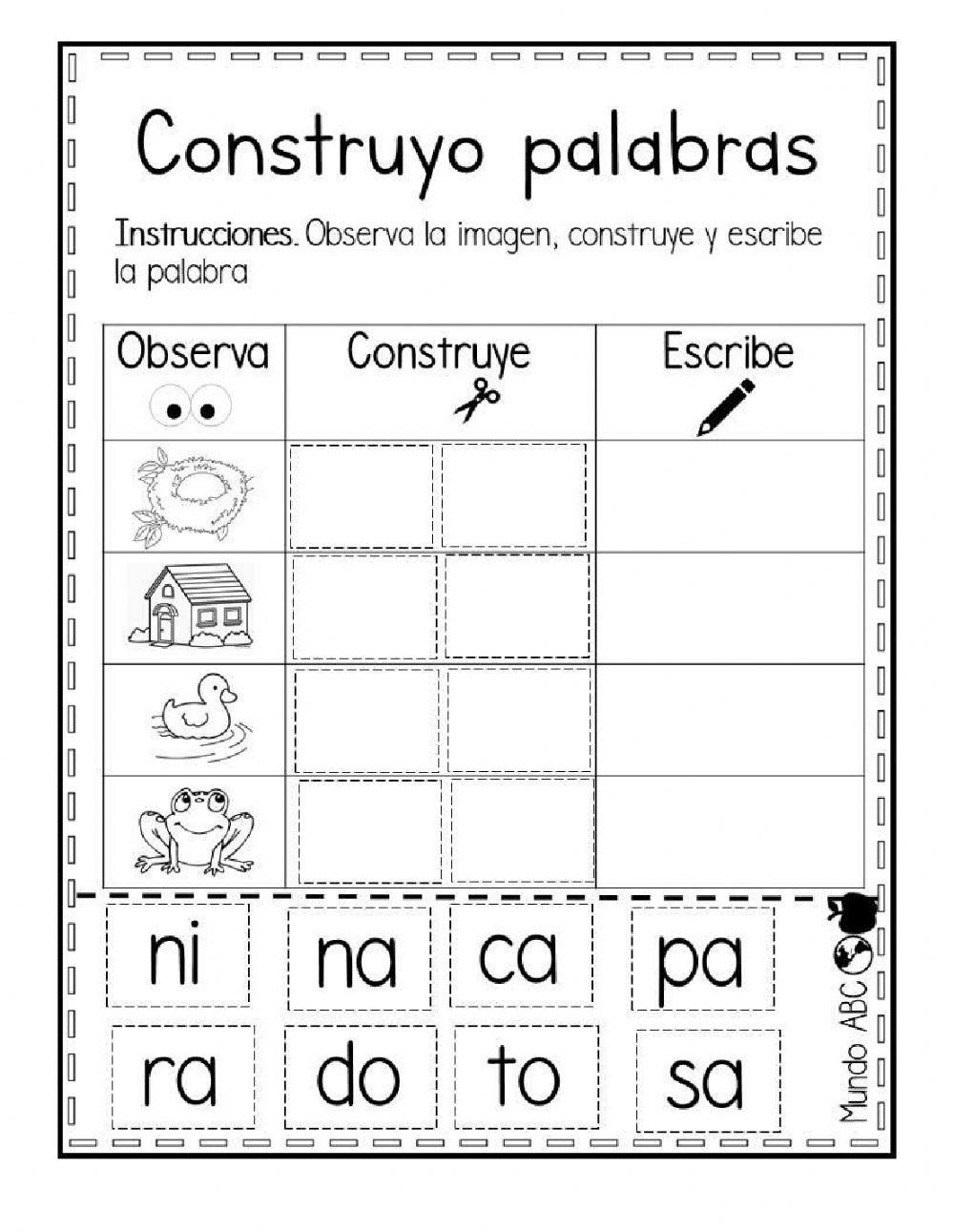 Construyo palabras