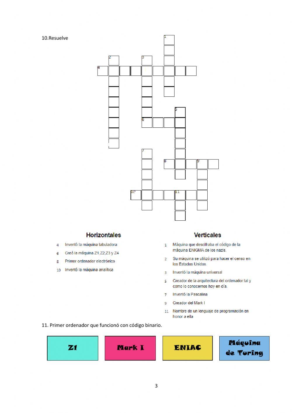 3ESO-Actividades.Evolución informática
