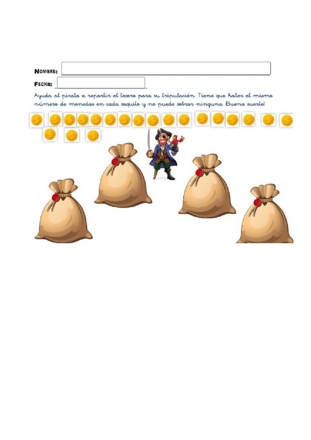 Repartos y división