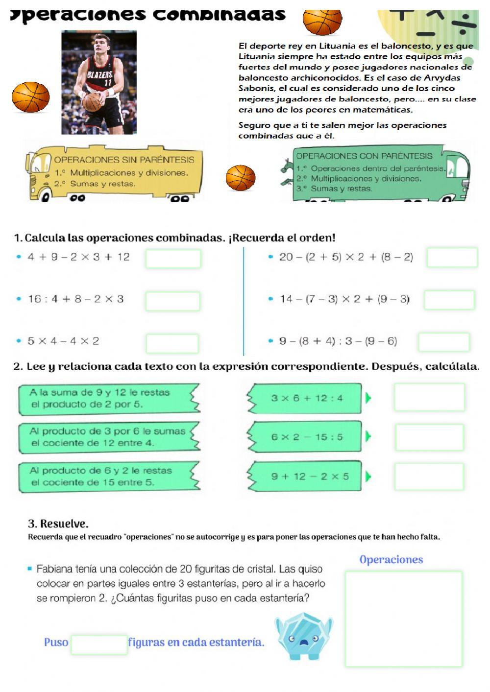 Baloncesto matemático