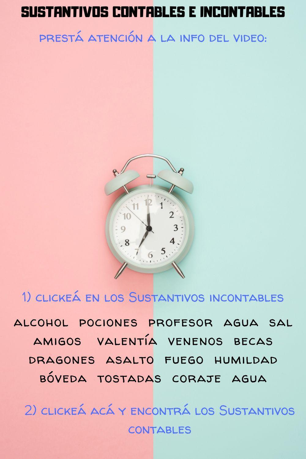 Sustantivos contables e incontables Sustantivos contables e incontables