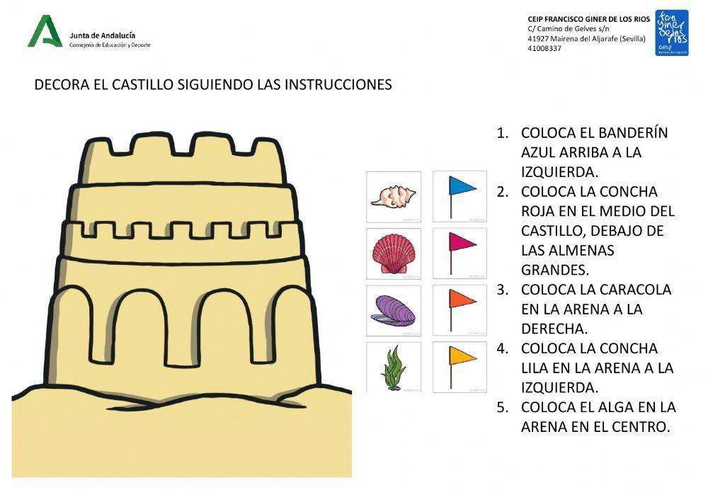 Decora el castillo