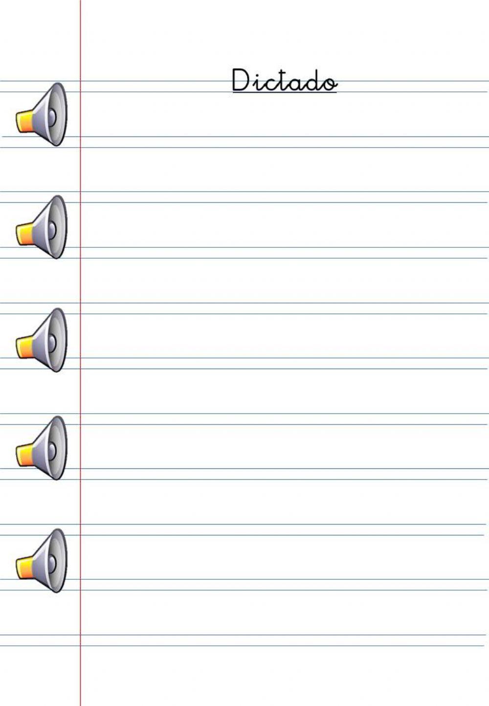 Dictado ja jo ju je ge ji gi